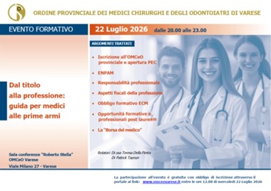 Clicca per accedere all'articolo Dal titolo alla professione: guida per medici alle prime armi