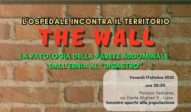 Clicca per accedere all'articolo L'Ospedale incontra il territorio: The Wall La patologia della parete addominale dall'ernia al "disastro"