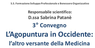 Clicca per accedere all'articolo 3° Convegno L'Agopuntura in Occidente: l'altro versante della Medicina